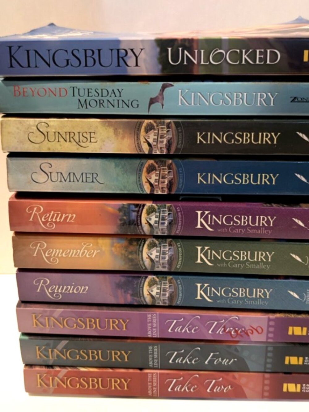 Karen Kingsbury Lot of 10 Paperback Books